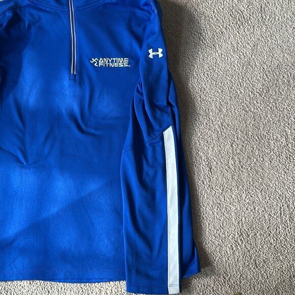 Under Armour Anytime Fitness Staff Fleece 1/2 Zip Top! - Picture 7 of 10
